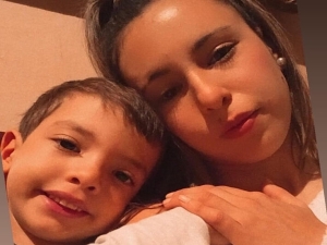 Policía inspeccionó la casa de Giuliana Lara y su hijo