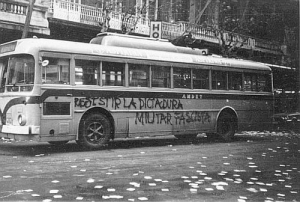 Marcha por 49 años de la huelga general