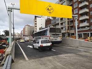 Habilitan el túnel de avenida Italia