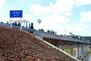 Nuevo puente entre Tacuarembó y Durazno